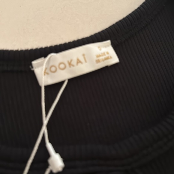 Kookai Australia ribbed keyhole dress. - Picture 4 of 5